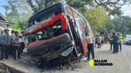 Kecelakaan Maut Bus Karyawan RS Bina Sehat Jember 8 Tewas di Bromo