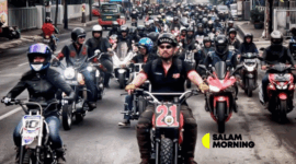 Touring Motor Bikersmu Bandung 120 Peserta Arungi Rute Ekstrem
