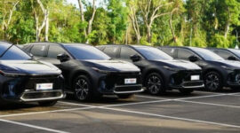 Mobil Listrik Toyota (Antara)
