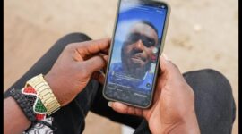 Okindo berbagi pengalaman menjadi budak di Myanmar di saluran TikTok pribadinya (Guardian)