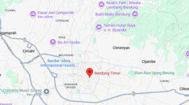 Sepuluh Daerah di Jabar Siap Jadi DOB, Bandung Timur Tertinggal (Google Maps)