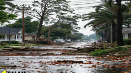 Badai Tropis Ancam Taiwan Selatan, 8.300 Warga Dievakuasi