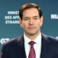 Menteri Luar Negeri AS Marco Rubio di acara di Niagara-on-the-Lake, Kanada pada 11 November. Foto: Reuters
