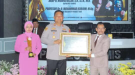 Terapkan Restorative Justice, Kapolres Ciamis AKBP Hidayatullah Raih Penghargaan Integritas Nasional