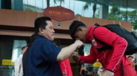 Timnas U-17 Tiba di Tanah Air, Erick Thohir Apresiasi Kemenangan Bersejarah