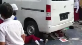Korban Tabrak Mobil MBG Luka Parah