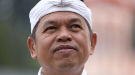 Gubernur Jawa Barat Dedi Mulyadi. (CNBC Indonesia/Tri Susilo) 