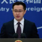 Juru bicara Lin Sword pada konferensi pers di Beijing pada 4 Desember. Foto: Kementerian Luar Negeri China