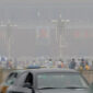 Udara yang tercemar di Beijing antara 2007-2008.